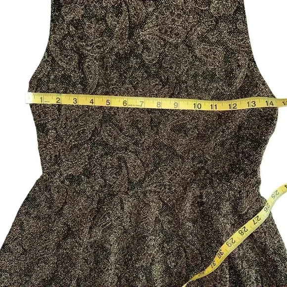 COPY - Everly size medium black and and gold sparkly dress - Picture 6 of 7